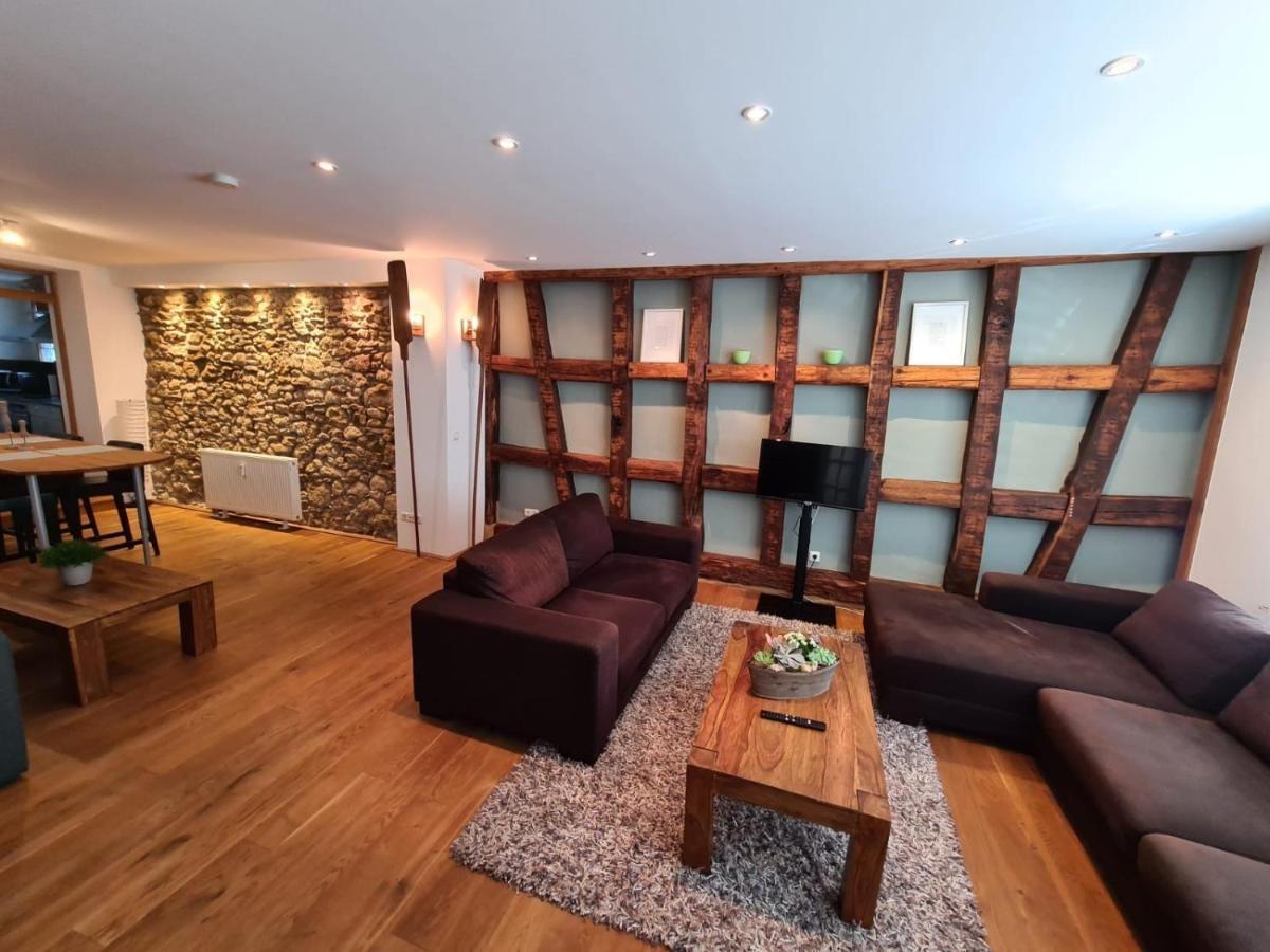 Designer Unterkunft In 15. Jahrhundert Altbau 75 M² Fuer Max. 4 Personen Apartment Eltville am Rhein Exterior photo
